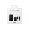Samsung EP-T4510 cargador de CA universal para interiores con carga rápida 45W USB-C PD 3.0 Negro