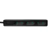 Alargador de corriente LogiLink LPS229B 1,5 m 3 tomas de CA para interiores Negro