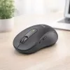 LOGITECH Signature M650 L ratón inalámbrico – Para manos grandes – Diestros – Grafito
