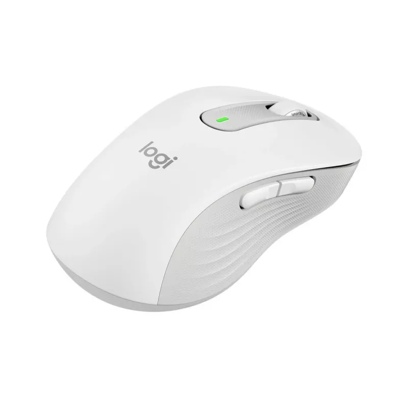 Ratón inalámbrico LOGITECH Signature M650 off-white L para zurdos