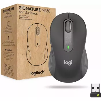 Ratón inalámbrico Logitech Signature M650 Logi Bolt Bluetooth