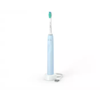 Cepillo de dientes eléctrico sónico Philips HX3651/12 — modo suave, batería de Li‑Ion integrada, 1 cabezal de cepillo, blanco/azul
