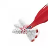 Fregona VILEDA Spray Max microfibra en seco y húmedo — cabezal de plástico, depósito de agua de 0,6 l, antibacteriana, blanco/rojo