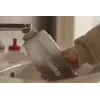 Fregona VILEDA Spray Max microfibra en seco y húmedo — cabezal de plástico, depósito de agua de 0,6 l, antibacteriana, blanco/rojo