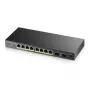 Zyxel GS1100-10HP v2 Gigabit Ethernet (10/100/1000) no gestionado Power over Ethernet (PoE) Negro