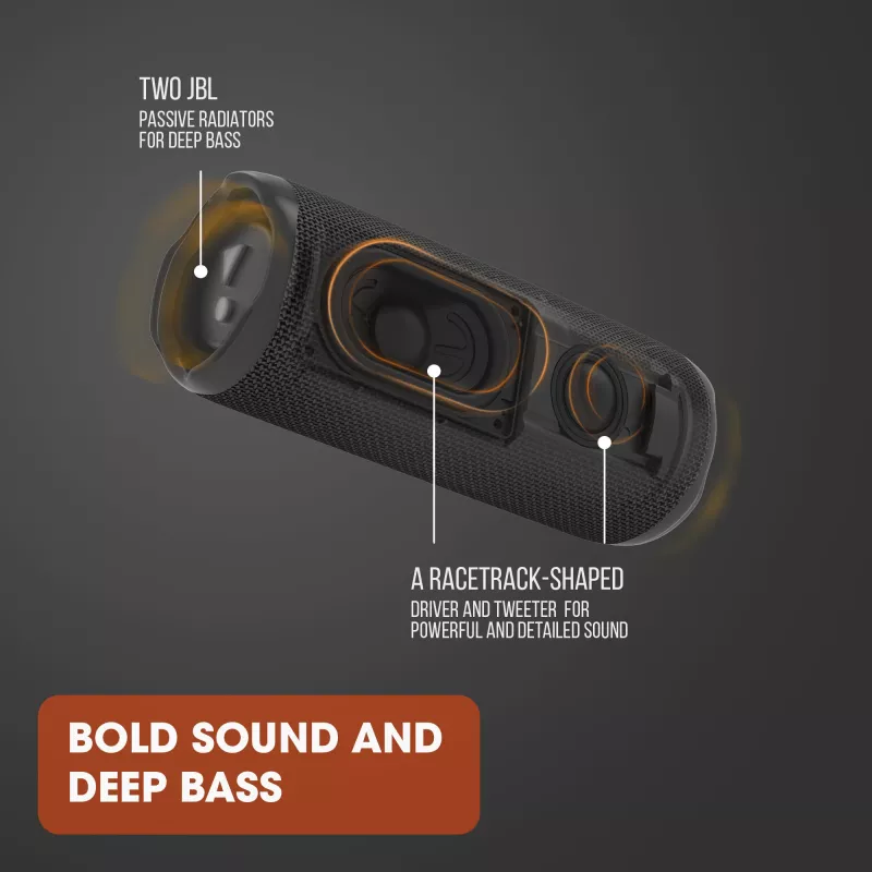 Altavoz estéreo portátil JBL FLIP 6 RED