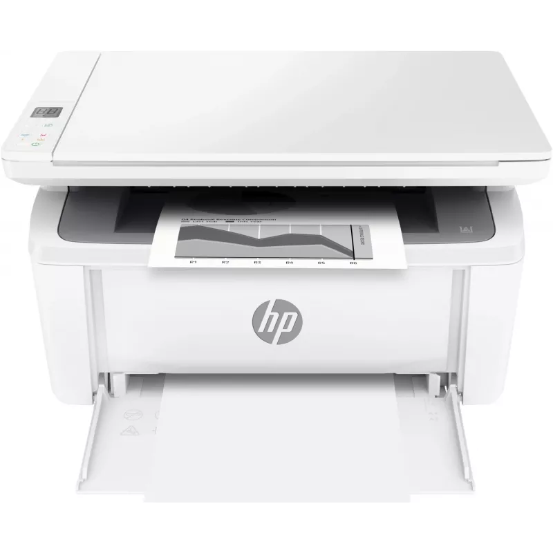 Impresora láser multifunción HP LaserJet MFP M140w — Monocromo, 20 ppm, 600×600 DPI, A4, Wi‑Fi, Ethernet, Blanco