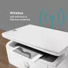 Impresora láser multifunción HP LaserJet MFP M140w — Monocromo, 20 ppm, 600×600 DPI, A4, Wi‑Fi, Ethernet, Blanco