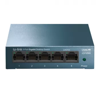 TP-Link switch de red de sobremesa 5 puertos 10/100/1000Mbps