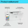HP LaserJet M110w impresora, láser, 600 x 600 DPI, A4, 20 ppm, con red, Blanco