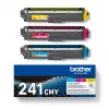 Multipack de tóner Brother TN241CMY 2200 páginas Cian Magenta Amarillo