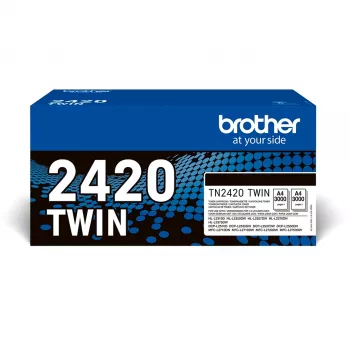 Tóner Brother TN2420 TWIN-Pack 3000 páginas Negro