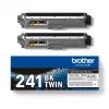 Brother TN-241BKTWIN tóner en pack doble, negro, 2 x 2500 páginas
