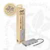 Hub USB Gen1 Type-C 9 en 1 CLUB3D con HDMI, VGA, 2x USB Gen1 Type-A, RJ45, ranuras para tarjetas SD/Micro SD y conector hembra USB Gen1 Type-C
