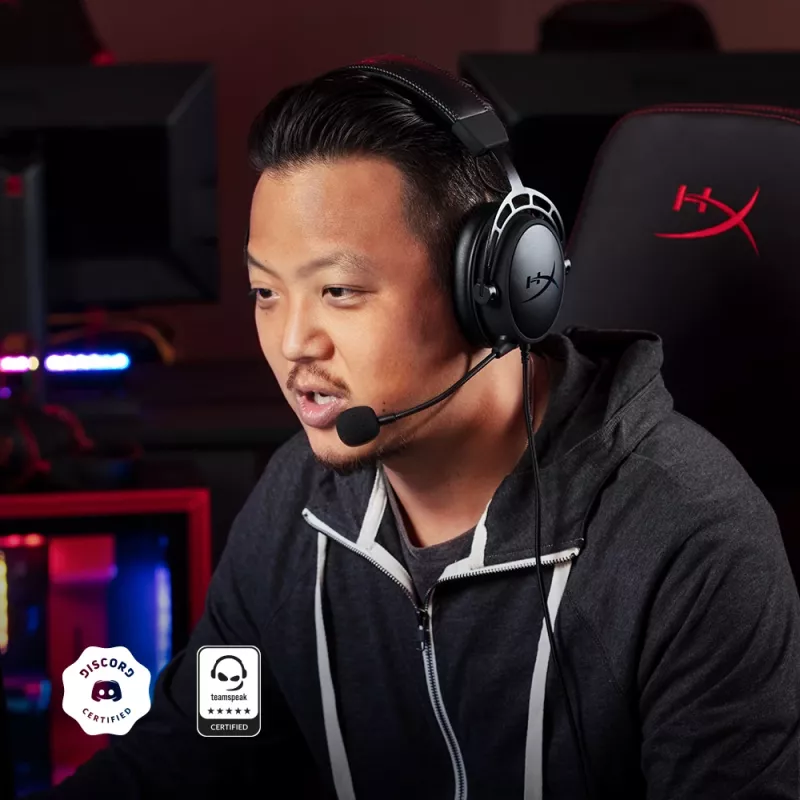 Auriculares gaming HyperX Cloud Alpha - (negro-rojo)