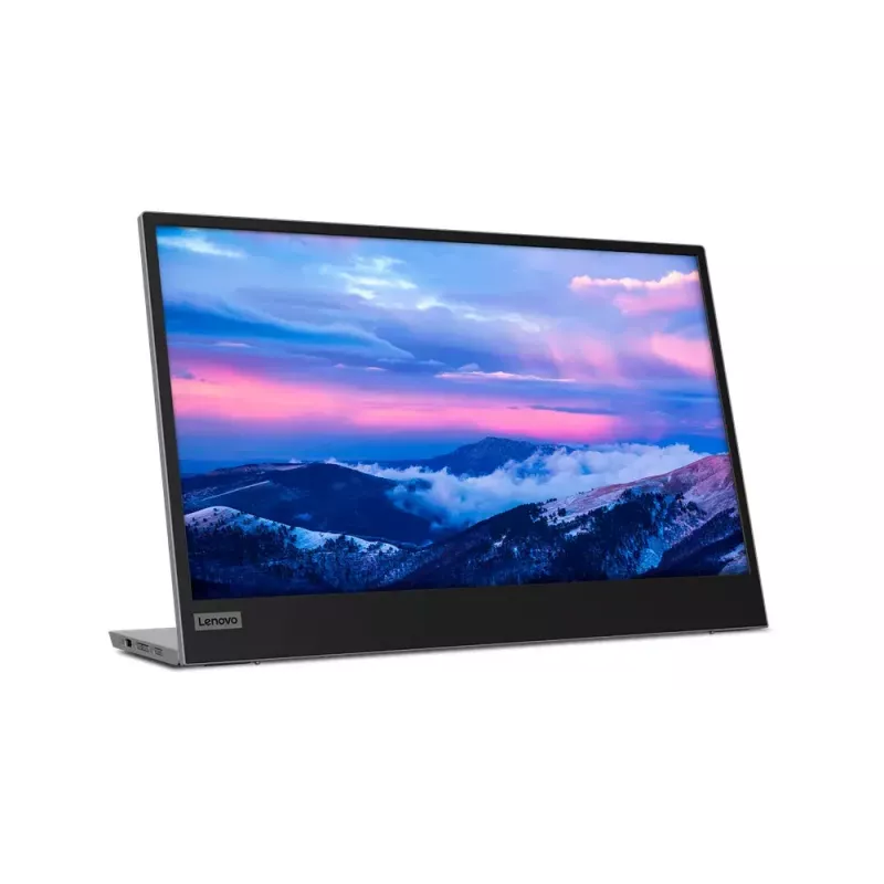 Monitor Lenovo L15 15,6 pulgadas LED IPS Full HD 1920×1080, 60 Hz, 14 ms, 250 cd/m², USB-C PD 65 W, VESA, altura ajustable