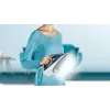 Plancha Tefal Express Steam FV2837 en seco y vapor con suela Cerilium 2400 W azul, gris, blanco
