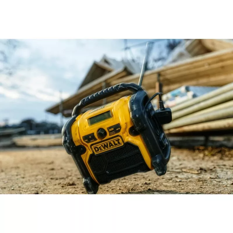 Radio compacta inalámbrica Li-Ion DAB+/FM DEWALT – solo herramienta