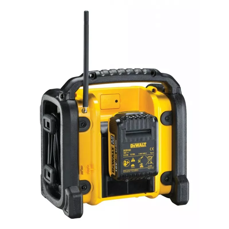 Radio compacta inalámbrica Li-Ion DAB+/FM DEWALT – solo herramienta