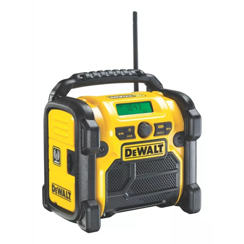 Radio compacta inalámbrica Li-Ion DAB+/FM DEWALT – solo herramienta