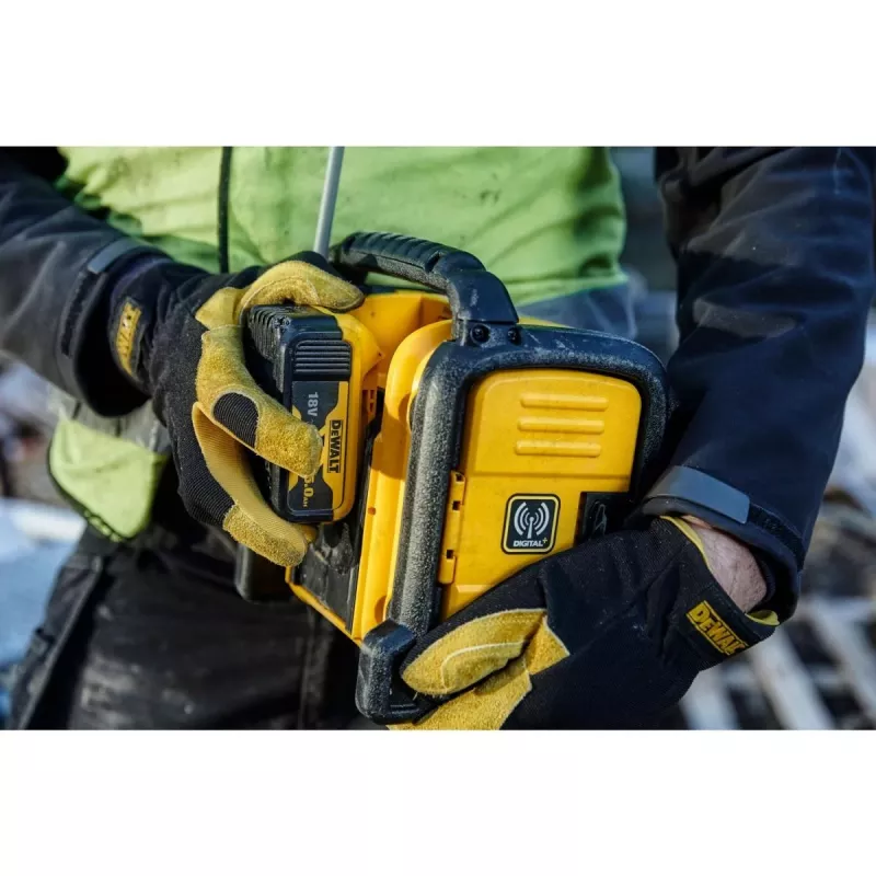 Radio compacta inalámbrica Li-Ion DAB+/FM DEWALT – solo herramienta