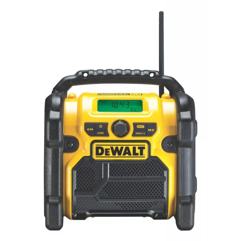 Radio compacta inalámbrica Li-Ion DAB+/FM DEWALT – solo herramienta