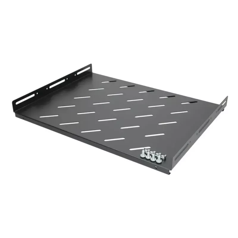Bandeja para rack Extralink EX.19096 negra acero 19 pulgadas 350 mm