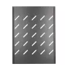 Bandeja para rack Extralink EX.19096 negra acero 19 pulgadas 350 mm