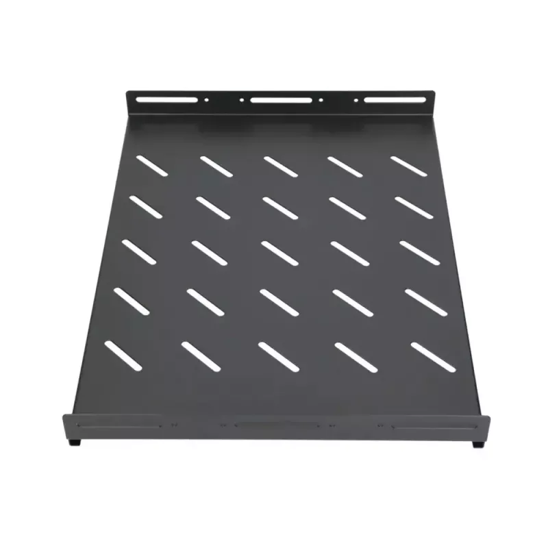 Bandeja para rack Extralink EX.19096 negra acero 19 pulgadas 350 mm