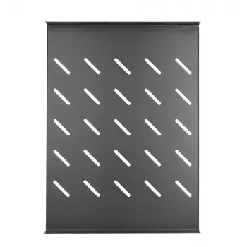Bandeja para rack Extralink EX.19096 negra acero 19 pulgadas 350 mm