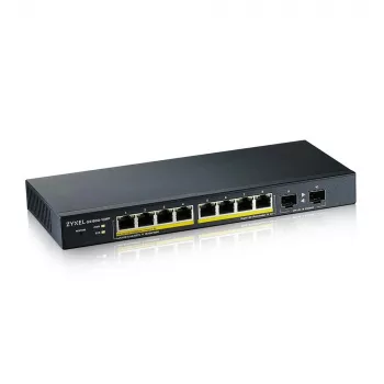 Zyxel GS1900-10HP Managed L2 Gigabit Ethernet (10/100/1000) Power over Ethernet (PoE) negro