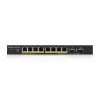 Zyxel GS1900-10HP Managed L2 Gigabit Ethernet (10/100/1000) Power over Ethernet (PoE) negro
