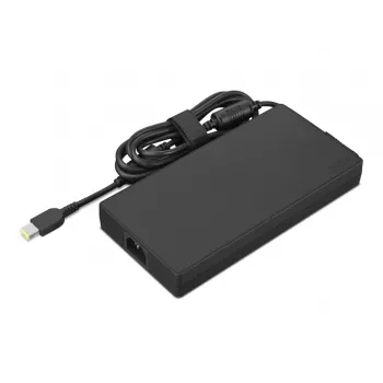 Fuente de alimentación Lenovo GX21F23046 — fuente de alimentación para portátil, 300 W, 100–240 V, DC/AC, negra, cables AC y DC, 200×100×25,4 mm, cable de 0,18 m