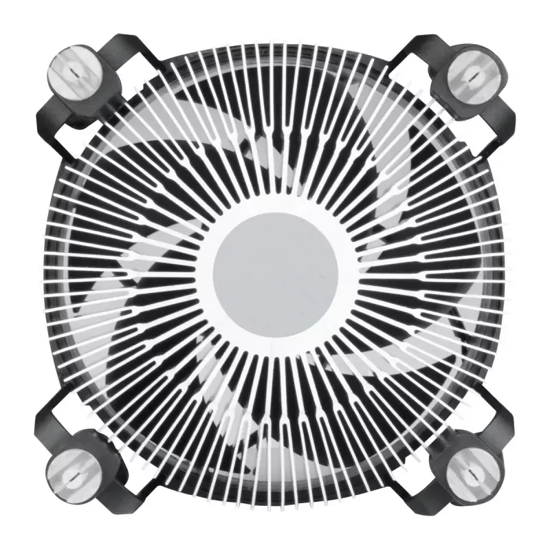Ventilador de CPU ARCTIC Alpine 17 CO 9,2 cm negro, plata 1 ud.