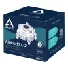Ventilador de CPU ARCTIC Alpine 17 CO 9,2 cm negro, plata 1 ud.