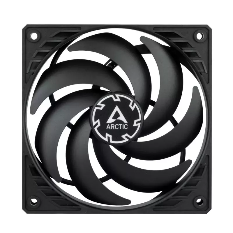 ARCTIC P12 Slim PWM PST ventilador de caja 120 mm, pack de 3, negro