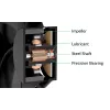 ARCTIC P12 Slim PWM PST ventilador de caja 120 mm, pack de 3, negro
