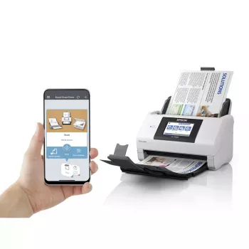 Escáner de alimentación Epson WorkForce DS-790WN 600 x 600 DPI A4 negro, blanco