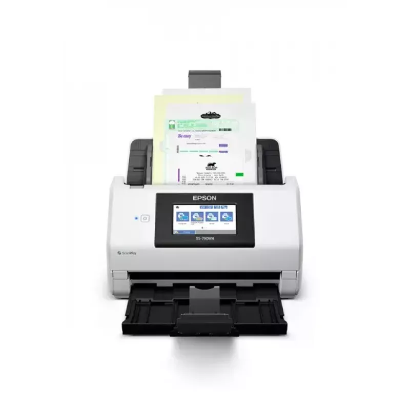 Escáner de alimentación Epson WorkForce DS-790WN 600 x 600 DPI A4 negro, blanco