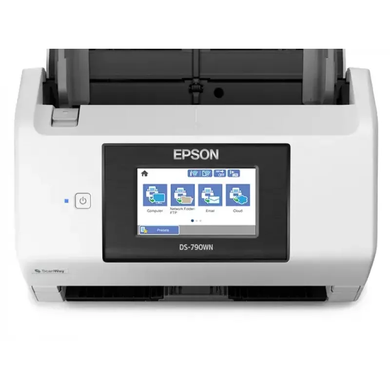 Escáner de alimentación Epson WorkForce DS-790WN 600 x 600 DPI A4 negro, blanco