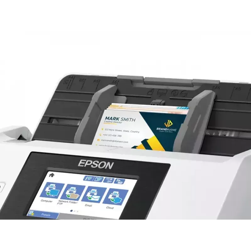 Escáner de alimentación Epson WorkForce DS-790WN 600 x 600 DPI A4 negro, blanco