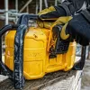 Radio portátil DeWALT DCR029-QW DAB FM, alimentación por red/CC, Bluetooth, función de carga USB, pantalla, negro/amarillo