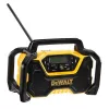 Radio portátil DeWALT DCR029-QW DAB FM, alimentación por red/CC, Bluetooth, función de carga USB, pantalla, negro/amarillo