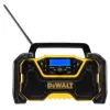 Radio portátil DeWALT DCR029-QW DAB FM, alimentación por red/CC, Bluetooth, función de carga USB, pantalla, negro/amarillo