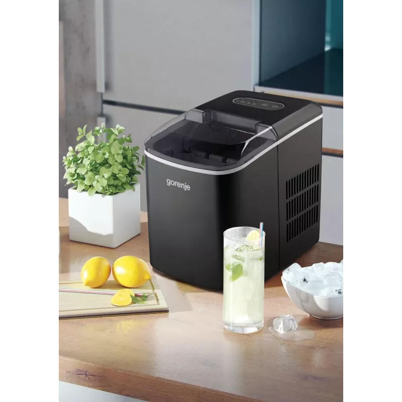 Gorenje IMC1200B máquina de cubitos de hielo, 120 W, 2,2 l, negra