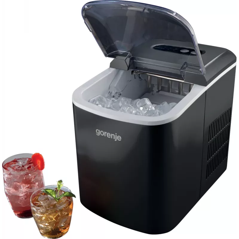 Gorenje IMC1200B máquina de cubitos de hielo, 120 W, 2,2 l, negra