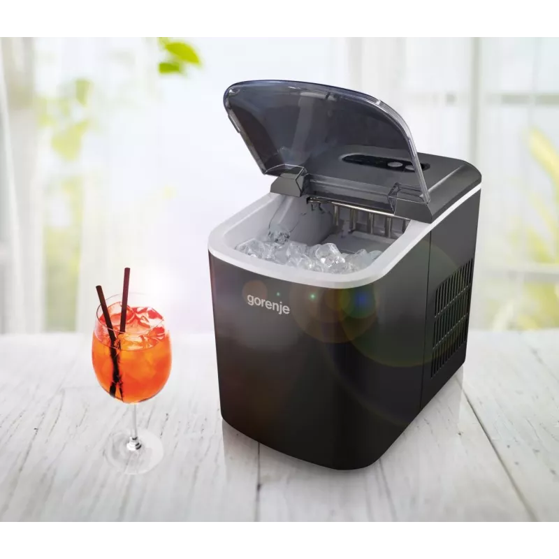 Gorenje IMC1200B máquina de cubitos de hielo, 120 W, 2,2 l, negra