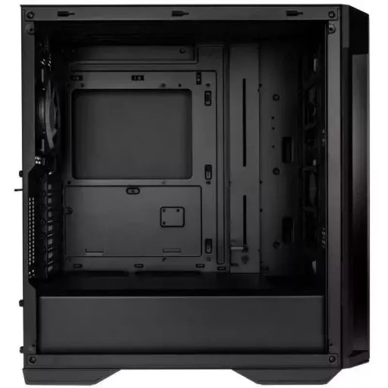 Caja de PC Kolink Observatory Z Midi Tower — compatible con ATX, 3x120 mm frontal, 1x120 mm trasero, 245×465×495 mm, negra