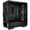 Caja de PC Kolink Observatory Z Midi Tower — compatible con ATX, 3x120 mm frontal, 1x120 mm trasero, 245×465×495 mm, negra