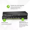Zyxel GS1915-8EP gestionado L2 Gigabit Ethernet (10/100/1000) Power over Ethernet (PoE) negro